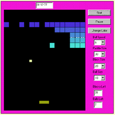 Cliquer pour aller  la page du jeu Breakout